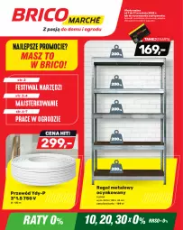 Gazetka promocyjna Bricomarche - Gazetka - Gazetka - ważna od 17.09 do 17.09.2022 - strona 1 - produkty: Przewód, Cynk, Regał, Regał metalowy