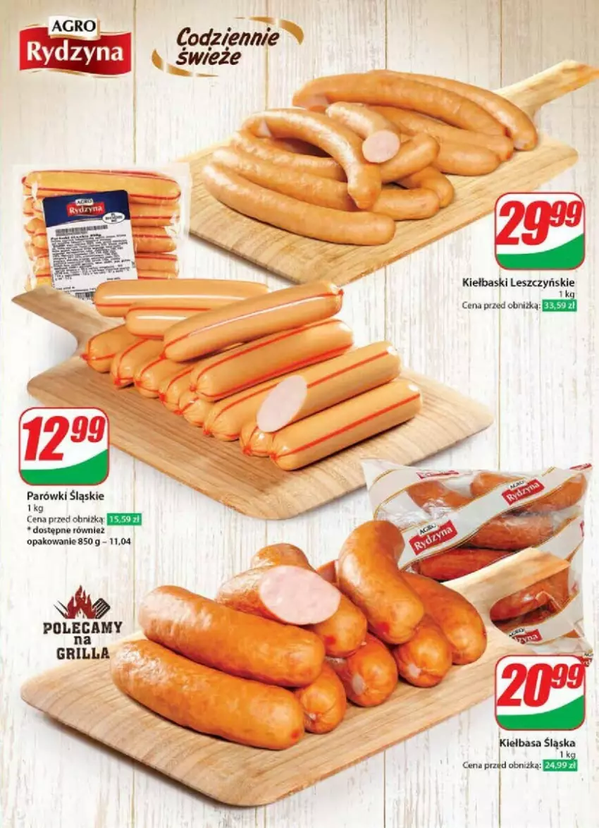 Gazetka promocyjna Dino - ważna 19.06 do 25.06.2024 - strona 27 - produkty: Grill, Kiełbasa, Kiełbasa śląska, Parówki