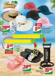Gazetka promocyjna Dino - Gazetka - ważna od 25.06 do 25.06.2024 - strona 53 - produkty: Klapki, Czapka, Pompka, Pistolet