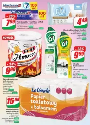 Gazetka promocyjna Dino - Gazetka - ważna od 25.06 do 25.06.2024 - strona 65 - produkty: Mus, Papier, Pasta do zębów, Papier toaletowy, Mleczko, Ręcznik, Chusteczki, Grill, Mango, Blend-a-Med