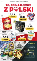 Gazetka promocyjna Netto - Gazetka spożywcza 5.05-11.05 - Gazetka - ważna od 11.05 do 11.05.2022 - strona 6 - produkty: Ser, Gry, Królewski, Jogurt, Lion, Lody, Sałat, Bakoma, Hochland, Bazyl, Grill, Mango, Olej