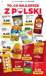 Gazetka promocyjna Netto - Gazetka spożywcza 5.05-11.05 - Gazetka - ważna od 11.05 do 11.05.2022 - strona 8 - produkty: Piec, Ketchup, Makaron, Warzywa, Sos, Gra, Kucharek, Jogurt, Dega, Galaretka, Pudliszki, Delecta, Gala