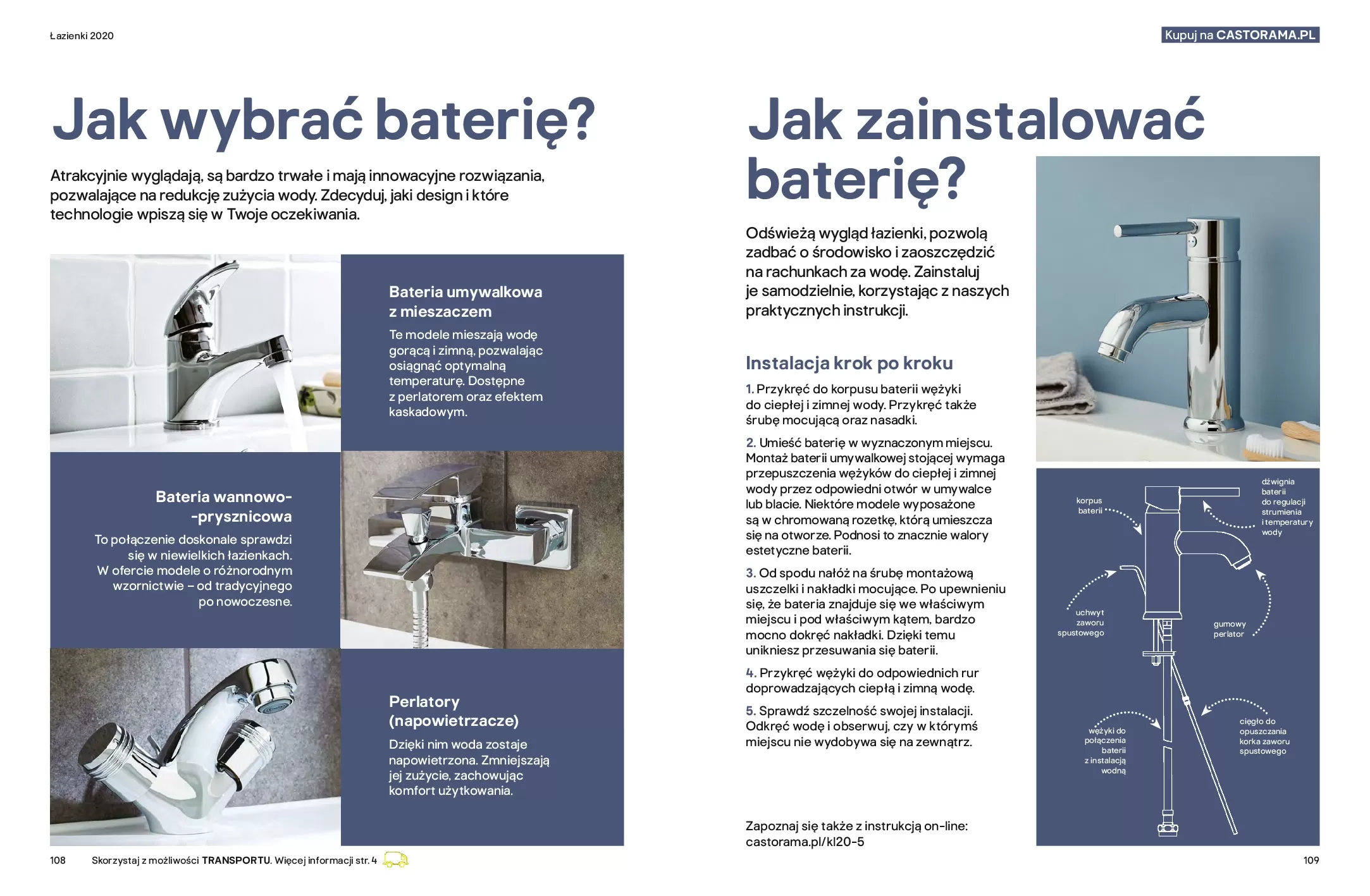 Gazetka promocyjna Castorama - Łazienki - ważna 05.04 do 31.12.2020 - strona 55