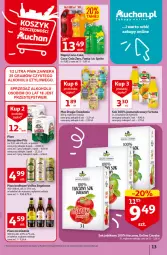 Gazetka promocyjna Auchan - Gazetka Koszyk Oszczędności Auchan Hipermarkety - Gazetka - ważna od 19.10 do 19.10.2022 - strona 13 - produkty: Piwo, Sok, Mus, Namysłów, Coca-Cola, Fortuna, Fanta, Sprite, Napój, Fa