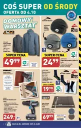 Gazetka promocyjna Aldi - Gazetka - ważna od 07.10 do 07.10.2023 - strona 16 - produkty: Top, Karp, Czapka, Bluza polarowa, Warka, Tarka, Wełna, Wkręt, Wkrętarka, Paleta, Bluza, Akumulator