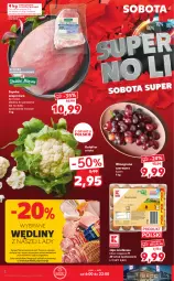 Gazetka promocyjna Kaufland - OFERTA TYGODNIA - Gazetka - ważna od 14.06 do 14.06.2022 - strona 2 - produkty: Piec, Kalafior, Szynka wieprzowa, Jaja, Stek, Szynka, Winogrona, Wino, Waga, Grunt