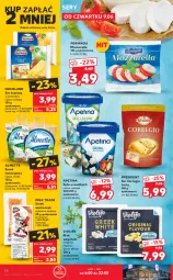 Gazetka promocyjna Kaufland - OFERTA TYGODNIA - Gazetka - ważna od 14.06 do 14.06.2022 - strona 26 - produkty: Mozzarella, Ser topiony, Top, Ser, Koc, Gin, Président, Serek, Serek twarogowy, Hochland, Feta, Almette