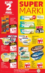 Gazetka promocyjna Kaufland - OFERTA TYGODNIA - Gazetka - ważna od 14.06 do 14.06.2022 - strona 4 - produkty: Piec, Ryż na mleku, Sos, Ser, Ryż, Benecol, Danone, Pastella, Chrupki, Serek homogenizowany, Tarczyński, Serek, Margaryna, Pieczywo chrupkie, Müller, Pieczywo, Danio, Kabanos, Wasa, Olej, Lisner