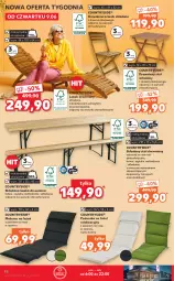 Gazetka promocyjna Kaufland - OFERTA TYGODNIA - Gazetka - ważna od 14.06 do 14.06.2022 - strona 48 - produkty: Piec, Krzesło składane, Por, Stół, Materac, Tera, Tran, Sport, Krzesło, Fotel, Poduszka