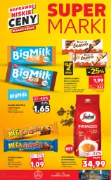 Gazetka promocyjna Kaufland - OFERTA TYGODNIA - Gazetka - ważna od 14.06 do 14.06.2022 - strona 6 - produkty: Kawa ziarnista, Kinder Bueno, Big Milk, Kawa, Lody, Grześki, Algida, Baton, Segafredo, Kinder, LG