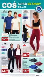 Gazetka promocyjna Aldi - Zaplanuj zakupy wcześniej - Gazetka - ważna od 07.01 do 07.01.2022 - strona 3 - produkty: Klapki, Sok, Por, Gin, Telefon, T-shirt, Wełna, Sport, Legginsy, Spodnie