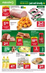 Gazetka promocyjna Stokrotka - Market - Gazetka - ważna od 06.11 do 06.11.2024 - strona 1 - produkty: Mandarynki, Makaron, Nescafé, Ser, Gra, Szynka farmerska, Kawa, Kiełbasa podwawelska, Wawel, Szynka, Schab wieprzowy, Olej rzepakowy, Masło, Olej, Olma, Kiełbasa, HP, Fa