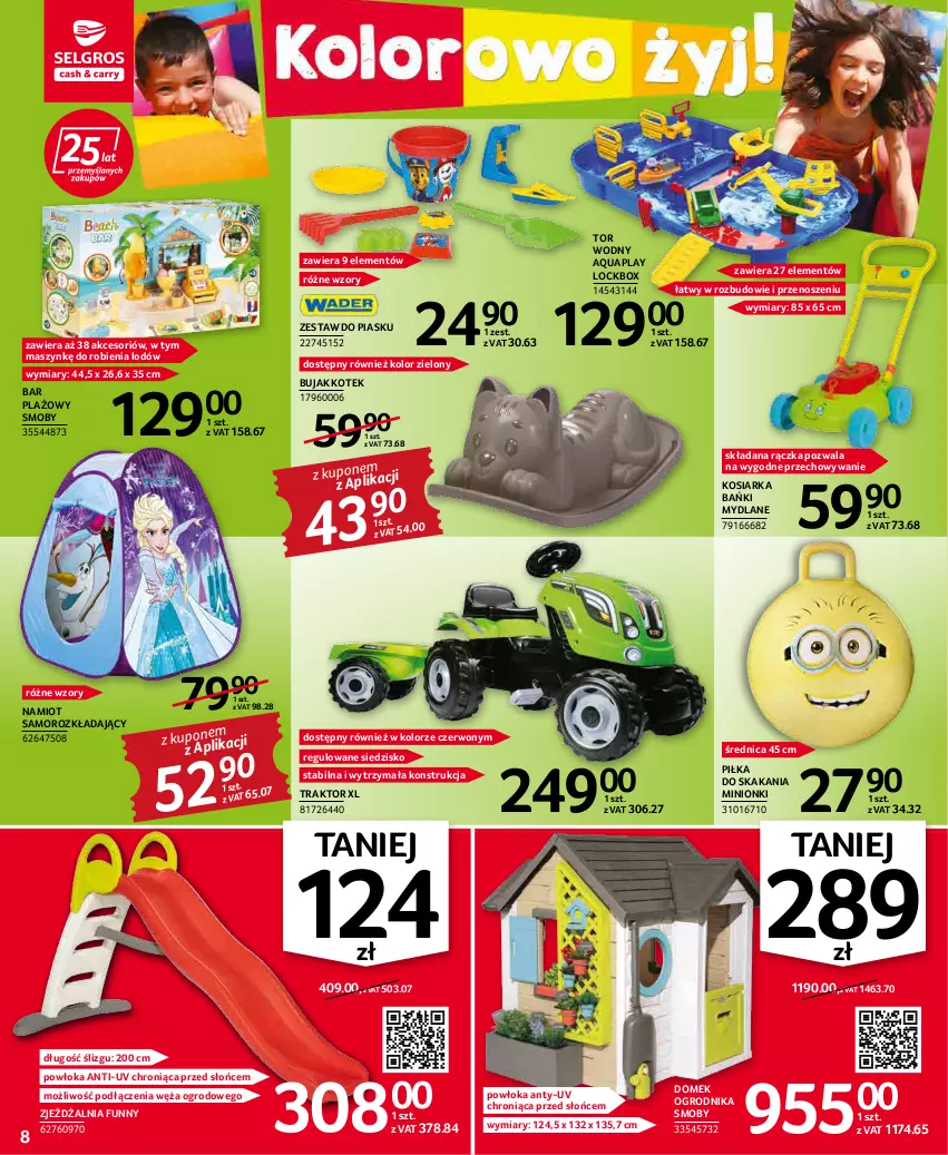 Gazetka promocyjna Selgros - Oferta przemysłowa - ważna 05.05 do 18.05.2022 - strona 8 - produkty: Kosiarka, Kotek, Namiot, Siedzisko, Traktor