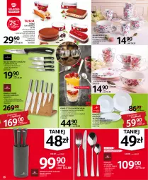 Gazetka promocyjna Selgros - Oferta przemysłowa - Gazetka - ważna od 18.05 do 18.05.2022 - strona 18 - produkty: Ser, Noż, Gra, Tortownica, Widelec, Talerz, Talerz deserowy, Prima, Deser, Komplet obiadowy