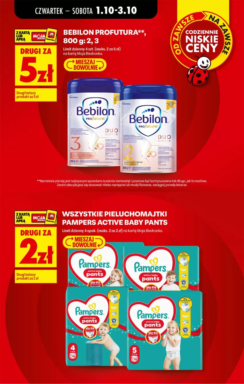 Gazetka promocyjna Biedronka - Od Czwartku - ważna 01.10 do 03.10.2026 - strona 13 - produkty: Mleko, O nas