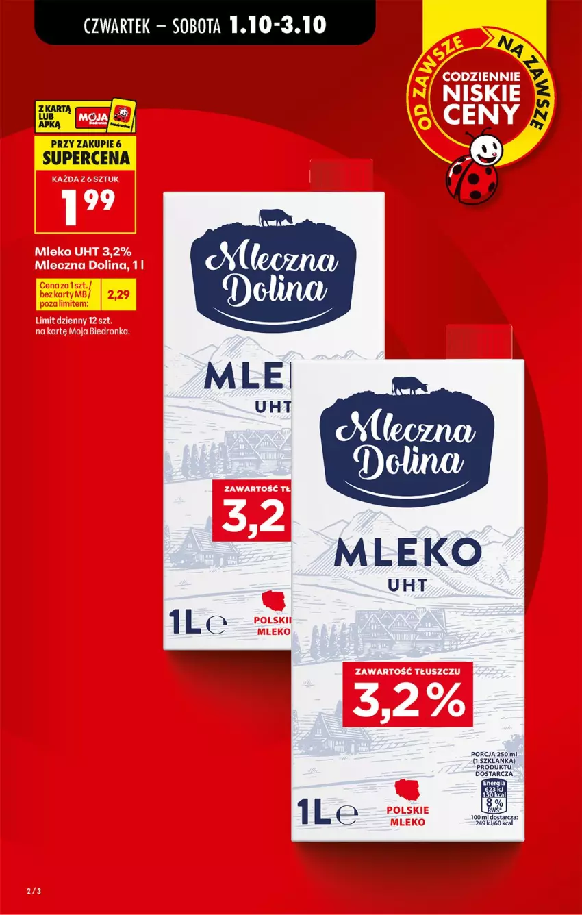 Gazetka promocyjna Biedronka - Od Czwartku - ważna 01.10 do 03.10.2026 - strona 2 - produkty: Por, Szklanka