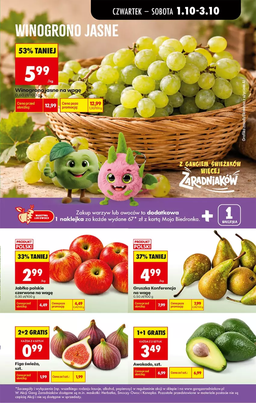 Gazetka promocyjna Biedronka - Od Czwartku - ważna 01.10 do 03.10.2026 - strona 23 - produkty: Fa, Gra, Klej, Papier, Sati