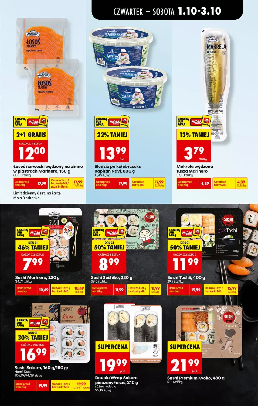 Gazetka promocyjna Biedronka - Od Czwartku - ważna 01.10 do 03.10.2026 - strona 33 - produkty: Gra, Piec, Sushi, Tusz