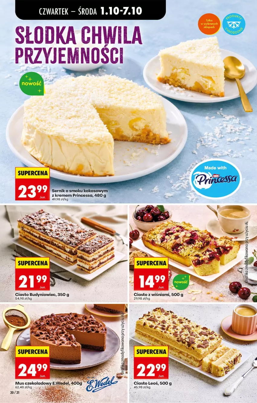 Gazetka promocyjna Biedronka - Od Czwartku - ważna 01.10 do 03.10.2026 - strona 36 - produkty: Mus, Princessa, Ser, Słodka Chwila