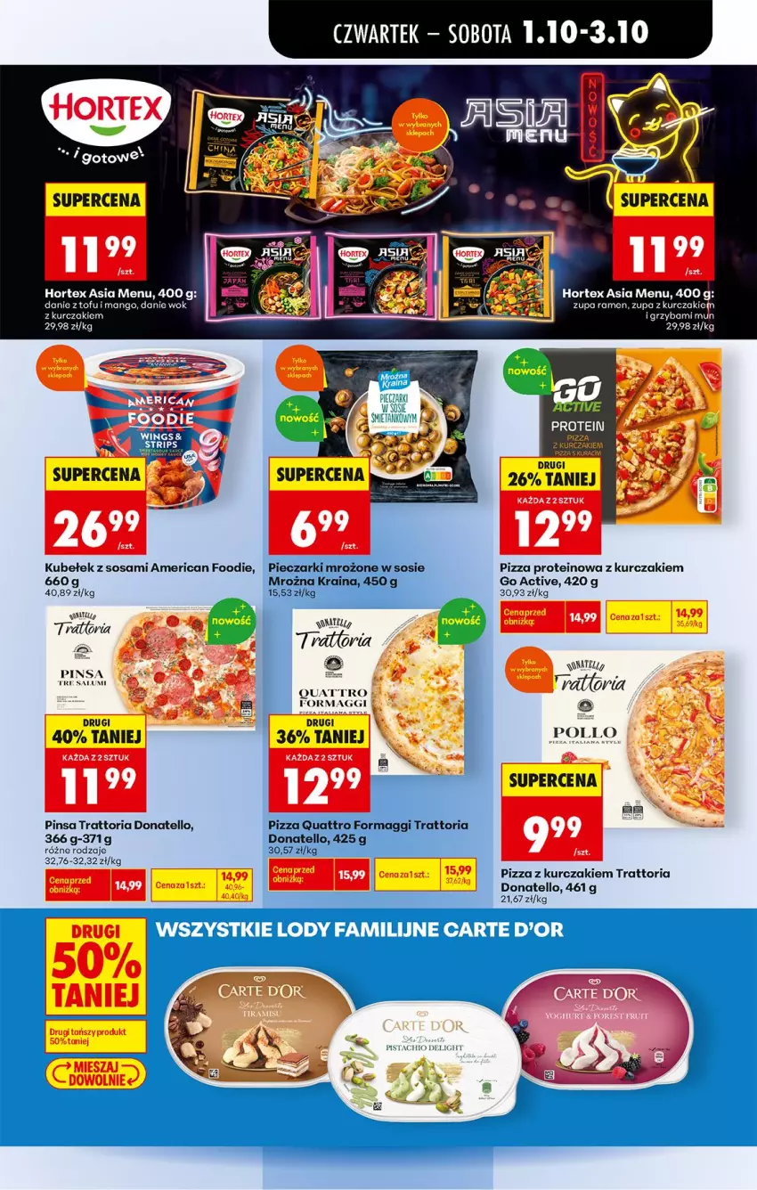 Gazetka promocyjna Biedronka - Od Czwartku - ważna 01.10 do 03.10.2026 - strona 41 - produkty: Gra, Hortex, Kurczak, Maggi, Mango, Piec, Pizza, Sos, Tofu, Zupa