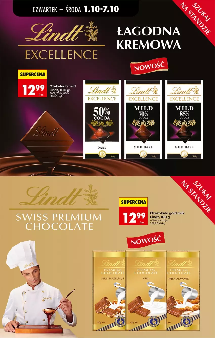 Gazetka promocyjna Biedronka - Od Czwartku - ważna 01.10 do 03.10.2026 - strona 43 - produkty: Czekolada, Lindt