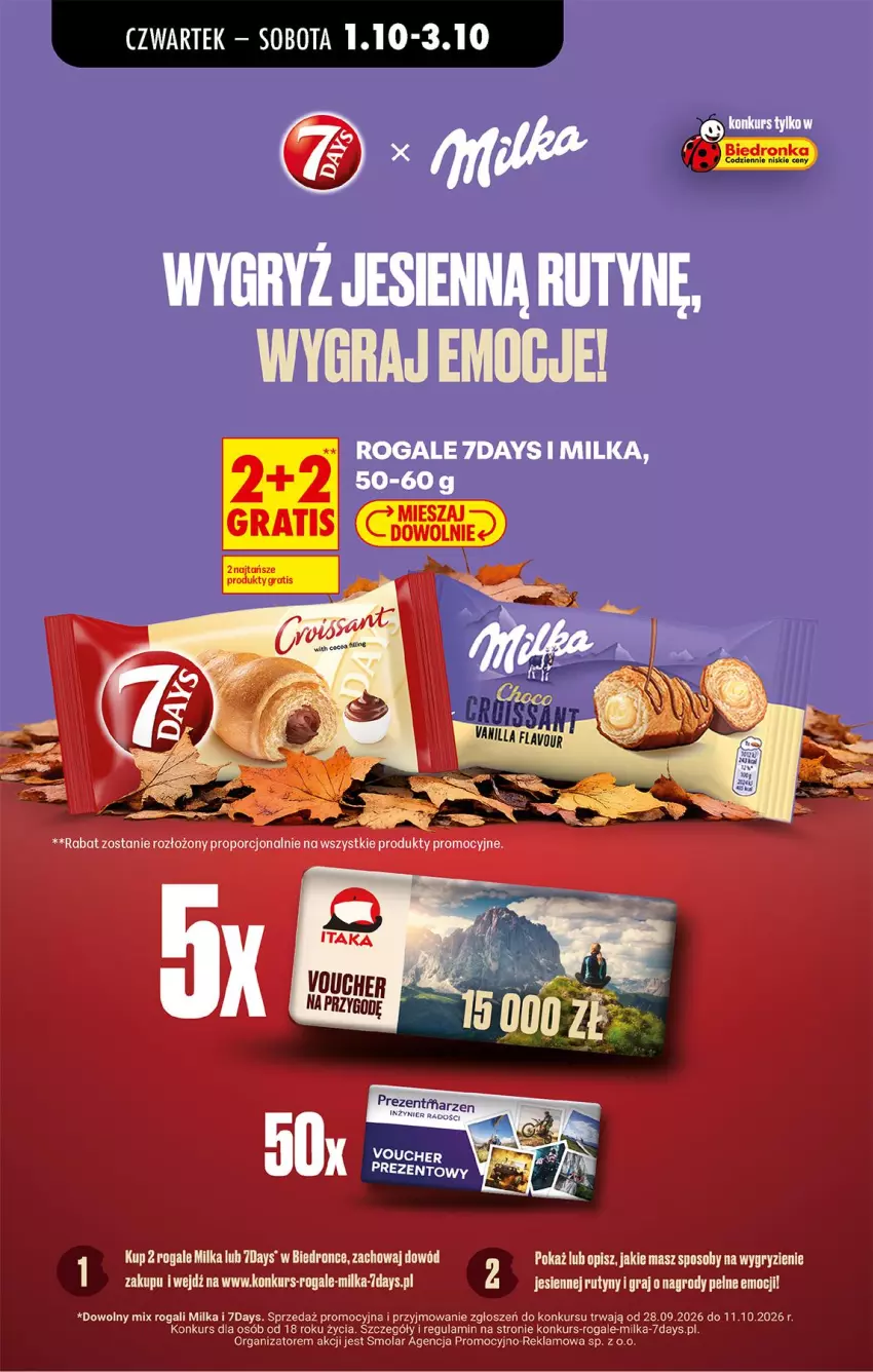 Gazetka promocyjna Biedronka - Od Czwartku - ważna 01.10 do 03.10.2026 - strona 55 - produkty: Fa, Gra, Gry, Milka, Mola, Rogal, Ryż