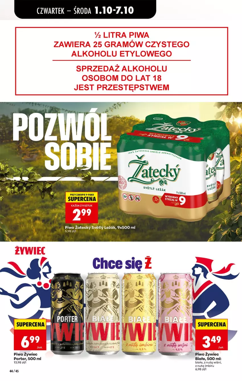 Gazetka promocyjna Biedronka - Od Czwartku - ważna 01.10 do 03.10.2026 - strona 60 - produkty: Fa, Imbir, Piwo, Por