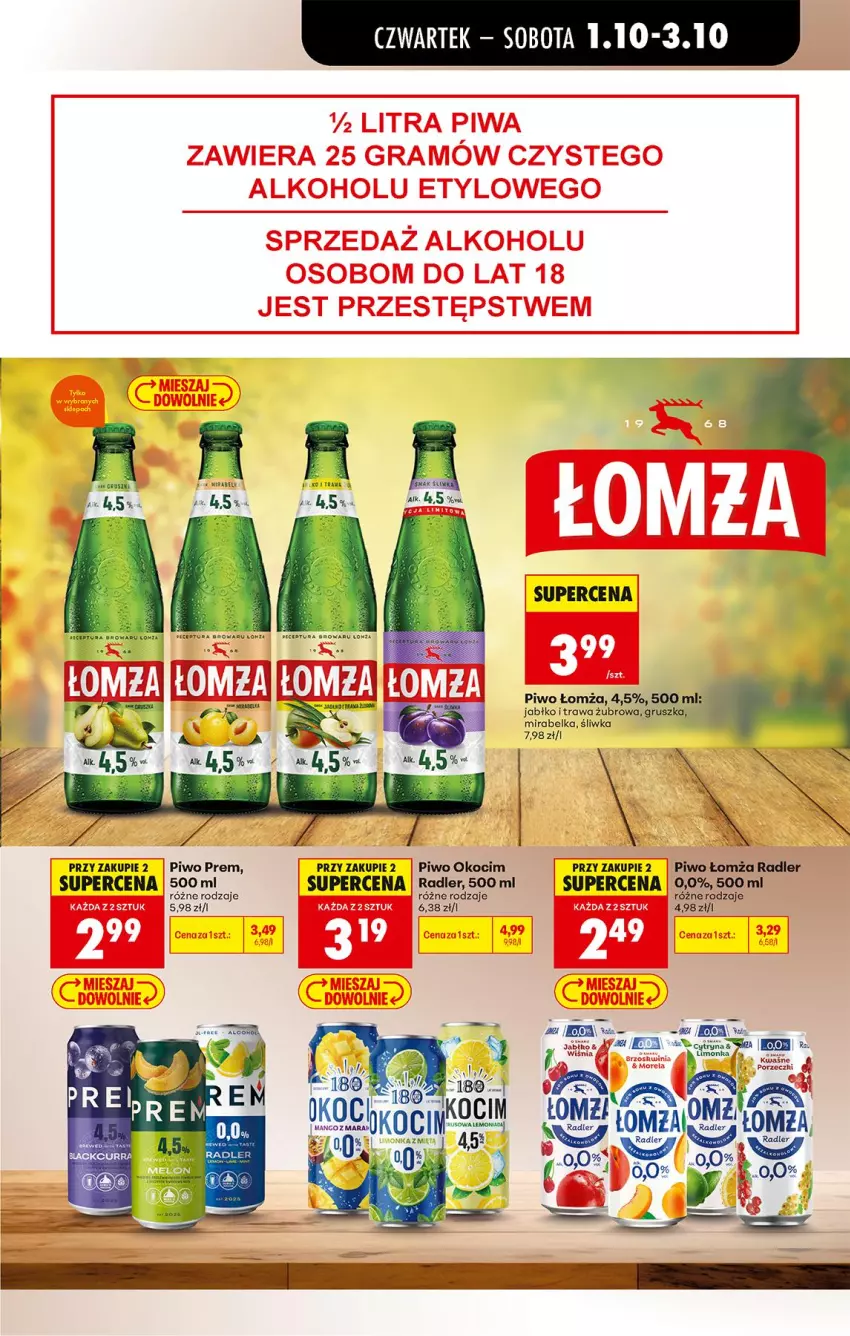 Gazetka promocyjna Biedronka - Od Czwartku - ważna 01.10 do 03.10.2026 - strona 61 - produkty: Gra, Koc, Okocim, Piwa, Piwo, Radler