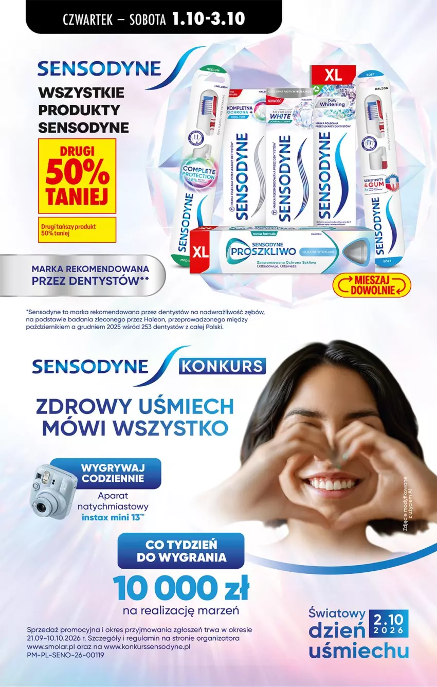 Gazetka promocyjna Biedronka - Od Czwartku - ważna 01.10 do 03.10.2026 - strona 66 - produkty: Gra, Gry, INSTAX, Leon, Mola, Sensodyne
