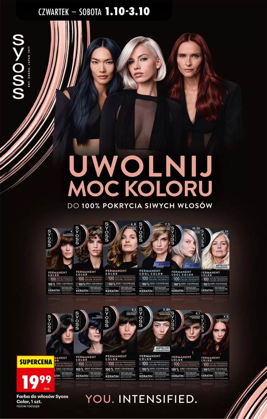 Gazetka promocyjna Biedronka - Od Czwartku - ważna 01.10 do 03.10.2026 - strona 67 - produkty: Fa, Farba do włosów, LG, Rum, Syoss
