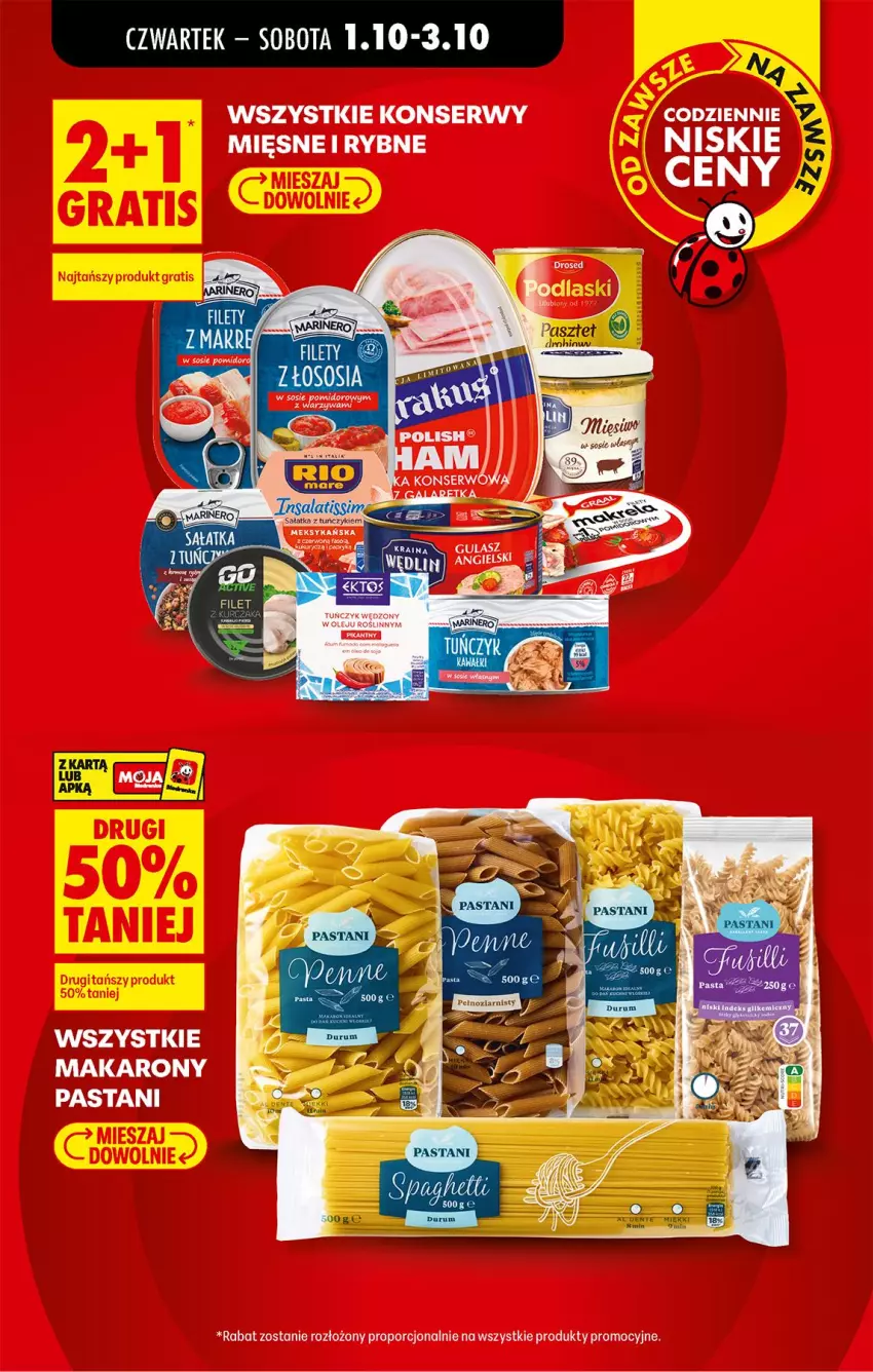 Gazetka promocyjna Biedronka - Od Czwartku - ważna 01.10 do 03.10.2026 - strona 7 - produkty: Por, Sałat, Sałatka, Ser, Tuńczyk