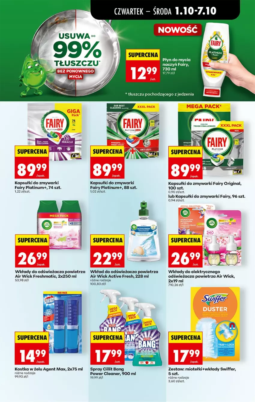 Gazetka promocyjna Biedronka - Od Czwartku - ważna 01.10 do 03.10.2026 - strona 71 - produkty: Air Wick, Cillit Bang, Fa, Fairy, Gin, Zmywarki