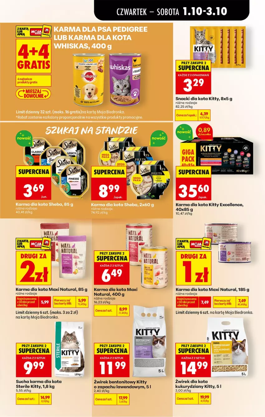 Gazetka promocyjna Biedronka - Od Czwartku - ważna 01.10 do 03.10.2026 - strona 75 - produkty: Bryza, Fa, Gra, LG, Sucha karma