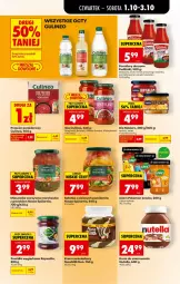 Gazetka promocyjna Biedronka - Od Czwartku - Gazetka - ważna od 03.10 do 03.10.2026 - strona 47 - produkty: Sałatka, Cebula, Marchewka, Nutella, Sos, Ser, Szal, Dżem, Salsa, Sałat, Spaghetti, Pudliszki, Pomidory, Mieszanka warzyw