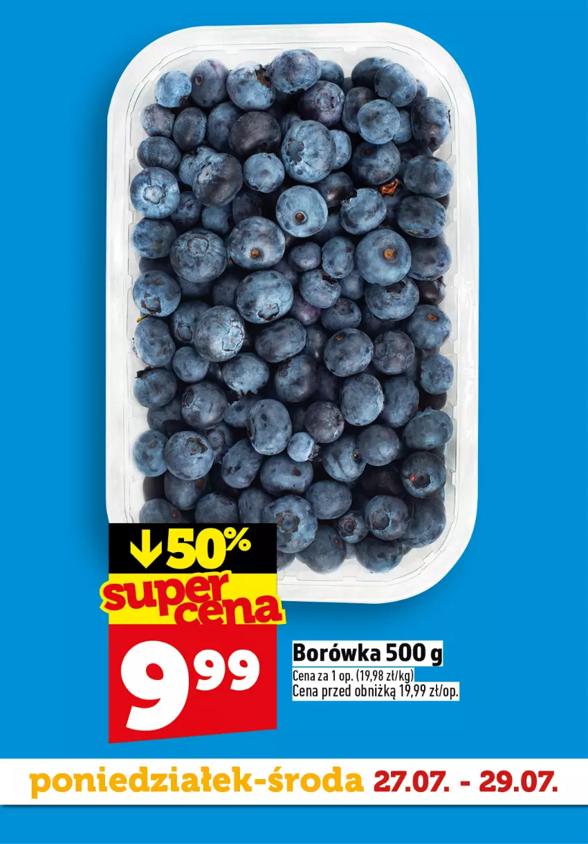 Gazetka promocyjna Topaz - Gazetka - ważna 27.07 do 29.07.2026 - strona 5 - produkty: Borówka