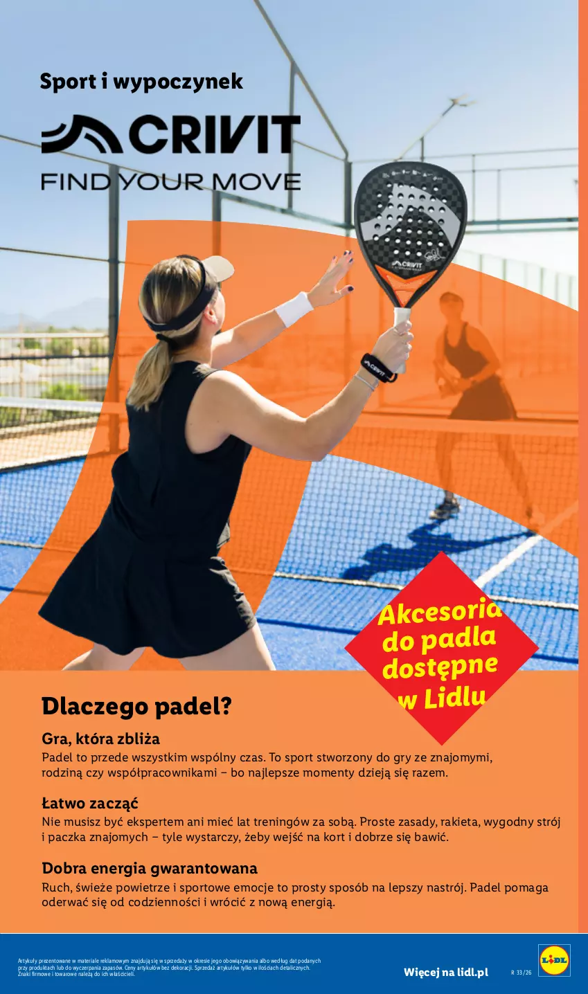 Gazetka promocyjna Lidl - Gazetka ważna od 10.08. do 14.08. - ważna 10.08 do 14.08.2026 - strona 11 - produkty: Gra, Gry, Mus, Por, Rakieta, Sport