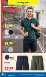 Gazetka promocyjna Lidl - Gazetka ważna od 10.08. do 14.08. - Gazetka - ważna od 14.08 do 14.08.2026 - strona 40 - produkty: Gra, Szorty, Kosz, Koszulka, Dres, Moda, Grafika