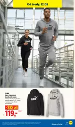 Gazetka promocyjna Lidl - Gazetka ważna od 10.08. do 14.08. - Gazetka - ważna od 14.08 do 14.08.2026 - strona 41 - produkty: Puma, Bluza z kapturem, Bluza