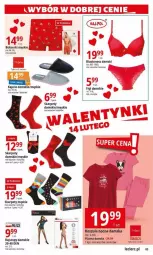 Gazetka promocyjna E Leclerc - Gazetka - ważna od 17.02 do 17.02.2024 - strona 20 - produkty: Top, Ser, Kapcie, Koszula nocna, Biustonosz, Karp, Kosz, Rajstopy, Koszula, Figi, Miska, Piżama