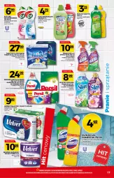 Gazetka promocyjna Topaz - Gazetka - Gazetka - ważna od 14.04 do 14.04.2021 - strona 17 - produkty: Domestos, Cif, Papier, Finish, Tablet, Persil, Cillit Bang, Papier toaletowy, Velvet, Silan, Mleczko, Płyn do płukania, Ręcznik, Zmywarki, Sidolux, Tabletki do zmywarki, Fa