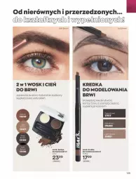 Gazetka promocyjna Avon - Sierpień - Gazetka - ważna od 31.08 do 31.08.2022 - strona 131 - produkty: Cień, Kredka do brwi, Kredka