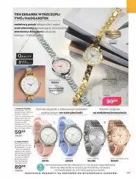 Gazetka promocyjna Avon - Sierpień - Gazetka - ważna od 31.08 do 31.08.2022 - strona 143 - produkty: Zegarek, Stek, Cynk, Pasek, Zegar, Bateria