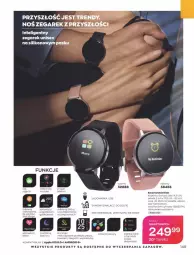 Gazetka promocyjna Avon - Sierpień - Gazetka - ważna od 31.08 do 31.08.2022 - strona 145 - produkty: Zegarek, Telefon, Warka, Pasek, Smartwatch, Zegar, Intel, Fa