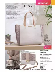 Gazetka promocyjna Avon - Sierpień - Gazetka - ważna od 31.08 do 31.08.2022 - strona 149 - produkty: Torebka, Ubrania, Sok, Telefon, Pasek
