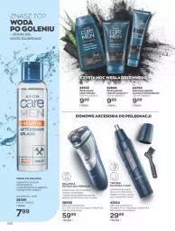 Gazetka promocyjna Avon - Sierpień - Gazetka - ważna od 31.08 do 31.08.2022 - strona 98 - produkty: Balsam po goleniu, Woda po goleniu, Golarka, Woda toaletowa, Woda