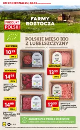 Gazetka promocyjna Lidl - GAZETKA - Gazetka - ważna od 10.03 do 10.03.2021 - strona 24 - produkty: Mięso mielone, Papier, Pojemnik, Wieprzowina, Wołowina, Mięso, Fa