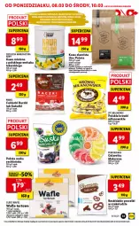 Gazetka promocyjna Lidl - GAZETKA - Gazetka - ważna od 10.03 do 10.03.2021 - strona 31 - produkty: Cukier, Kawa ziarnista, Beskidzki, Kawa mielona, Kawa, Wawel, Wafle, Galaretka, Cukierki, Precelki, Gala, Wafle tortowe, Fa