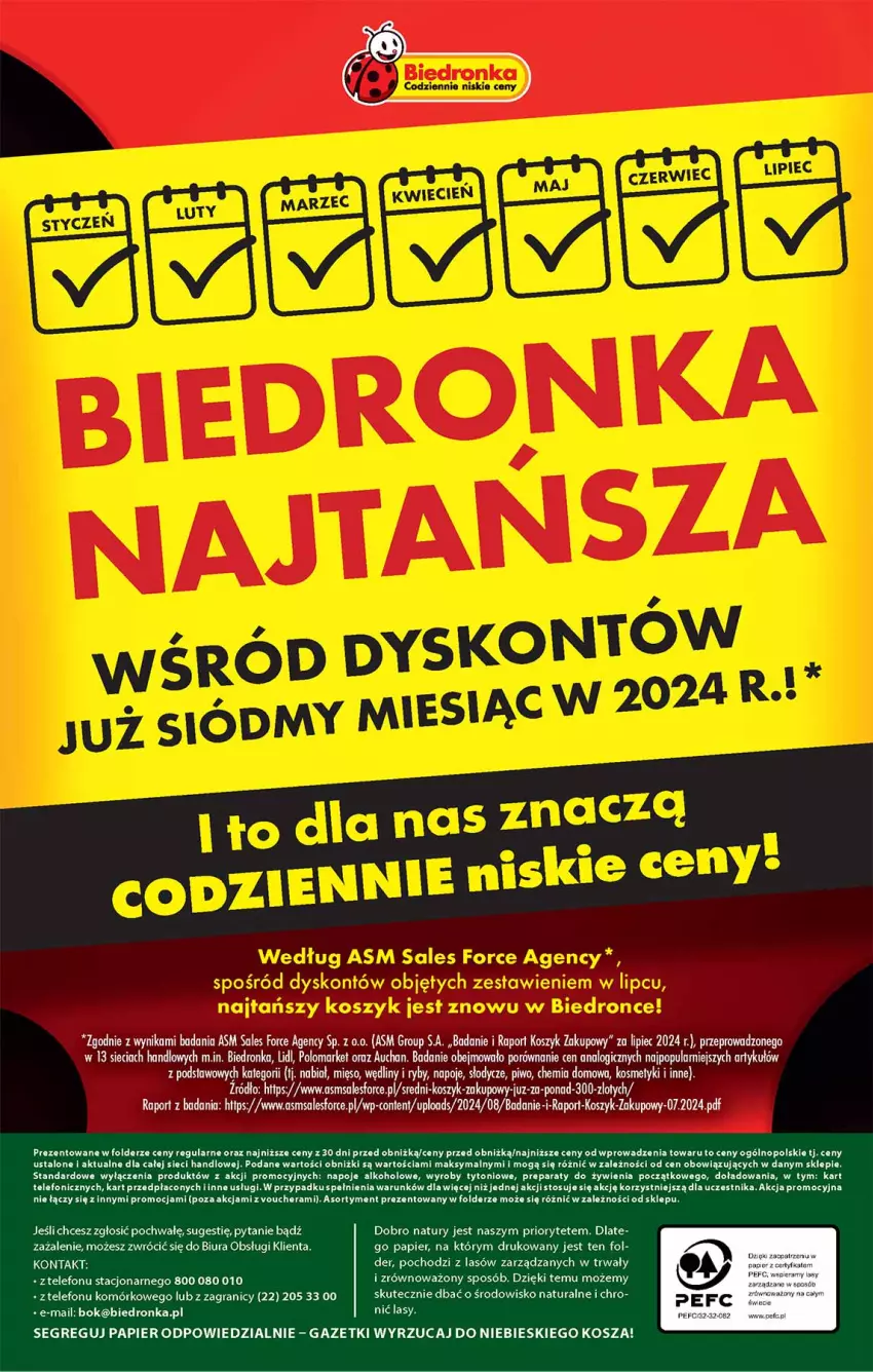 Gazetka promocyjna Biedronka - Od Czwartku - ważna 29.08 do 04.09.2024 - strona 56 - produkty: Gra, Kosz, Mięso, Napoje, Papier, Piec, Piwo, Por, Telefon