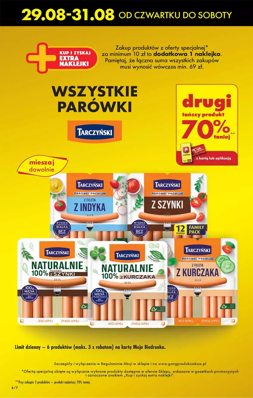 Gazetka promocyjna Biedronka - Od Czwartku - ważna 29.08 do 04.09.2024 - strona 6 - produkty: Klej, Mięta, Mus