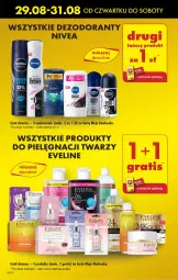 Gazetka promocyjna Biedronka - Od Czwartku - Gazetka - ważna od 04.09 do 04.09.2024 - strona 12 - produkty: Gra, Eveline, Dezodorant, Nivea